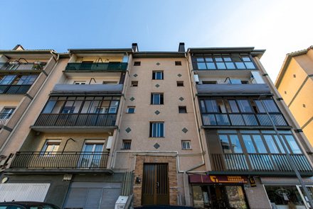 rehabilitación de fachada en Gipuzkoa: fachada ventilada en donostia