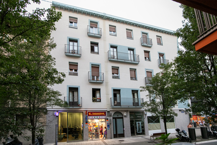 rehabilitación de fachada en Gipuzkoa: fachada sate en donostia