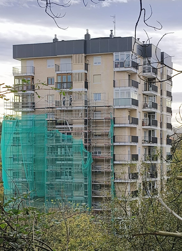 rehabilitación de fachada en donostia-san sebastián