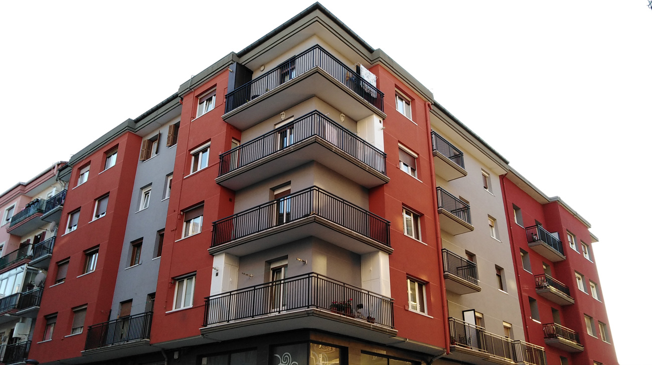 rehabilitación de fachada en Gipuzkoa: José Egino 7, Irún