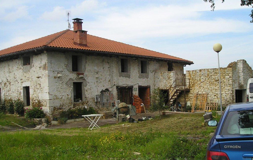 rehabilitación de fachada en Gipuzkoa: estado del edificio antes de la rehabilitación