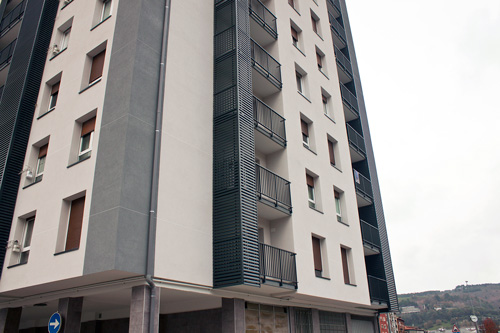 rehabilitación de fachada en Gipuzkoa