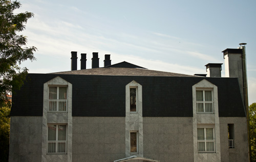 rehabilitación de tejado en gipuzkoa: tejado del hotel monte ulía
